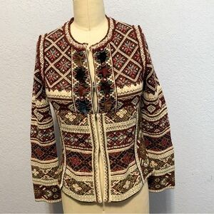 Anthropologie’s Aldomartins Inverness Abbie Tassels Fringe Wool Alpaca Jacket